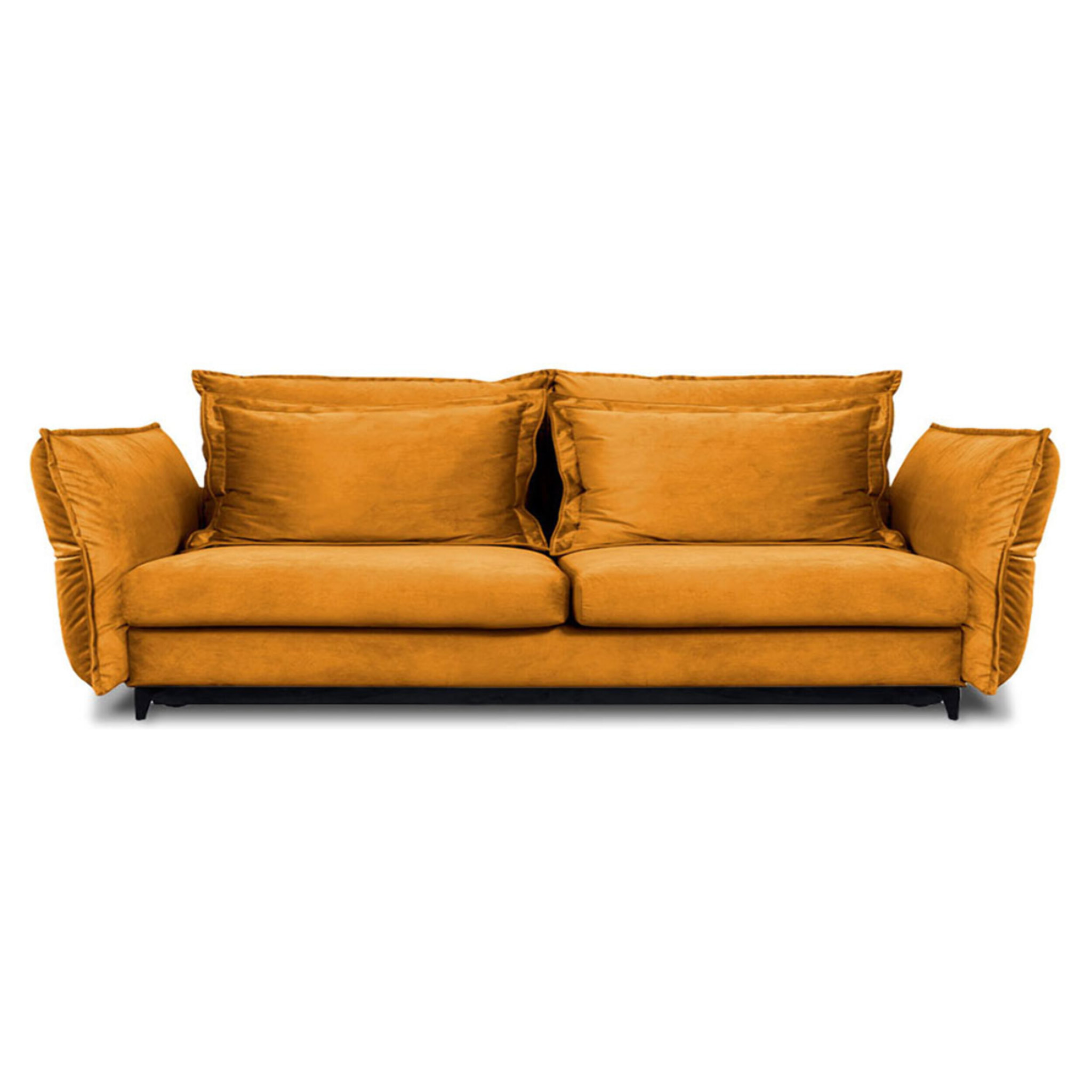 Canapé Velours droit Verduro - 4 Places