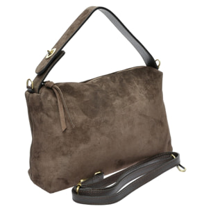 Borsa a tracolla Isabella Rhea Marrone