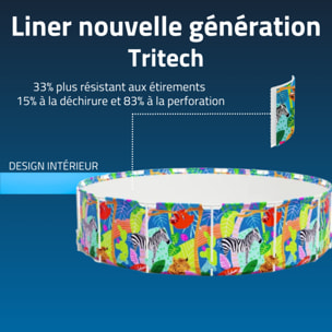 Bestway Piscine hors sol tubulaire ronde Bestway Steel Pro 305 x 66 cm bleu