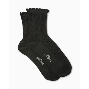 CALZA BIMBA ISIDE DECORAZIONE TRECCE