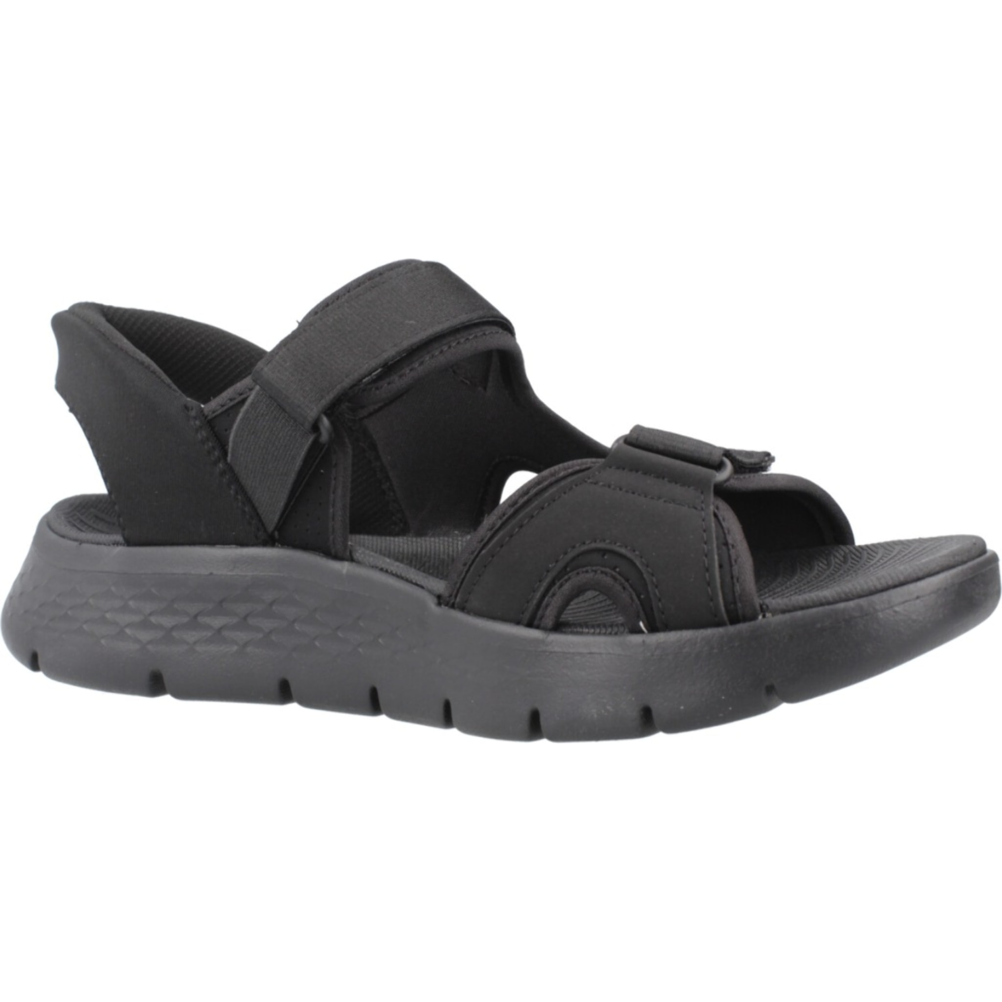 Sandalias Hombre Slip-ins Go Walk Flex Negro