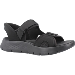 Sandalias Hombre Slip-ins Go Walk Flex Negro