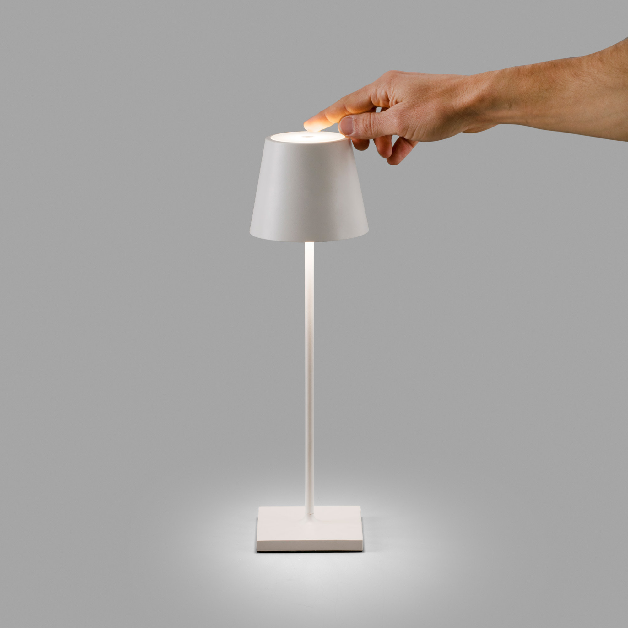 TOC LED Lampe portable blanche