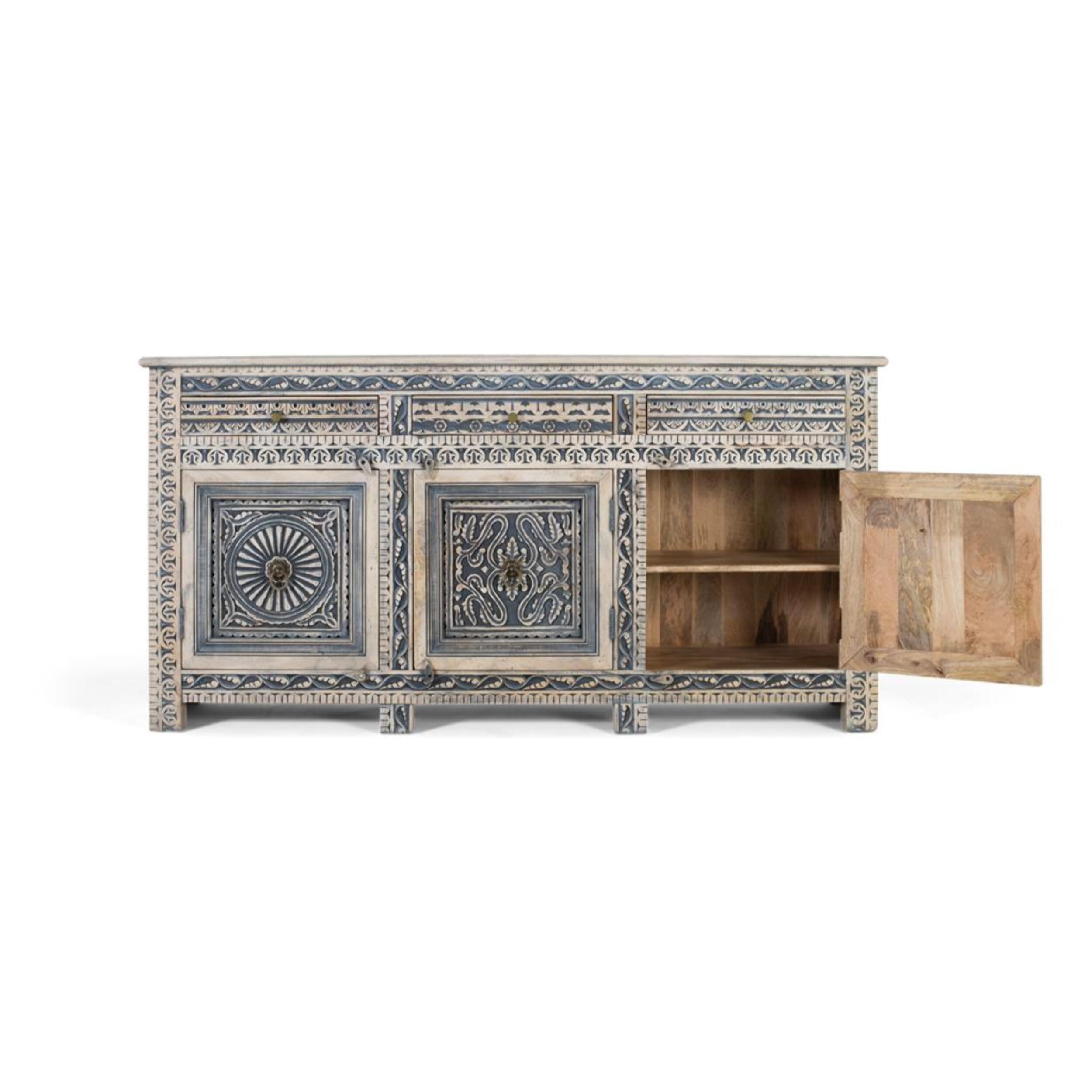 BUFFET - COMMODE DE VAISSELLE 96x190x44