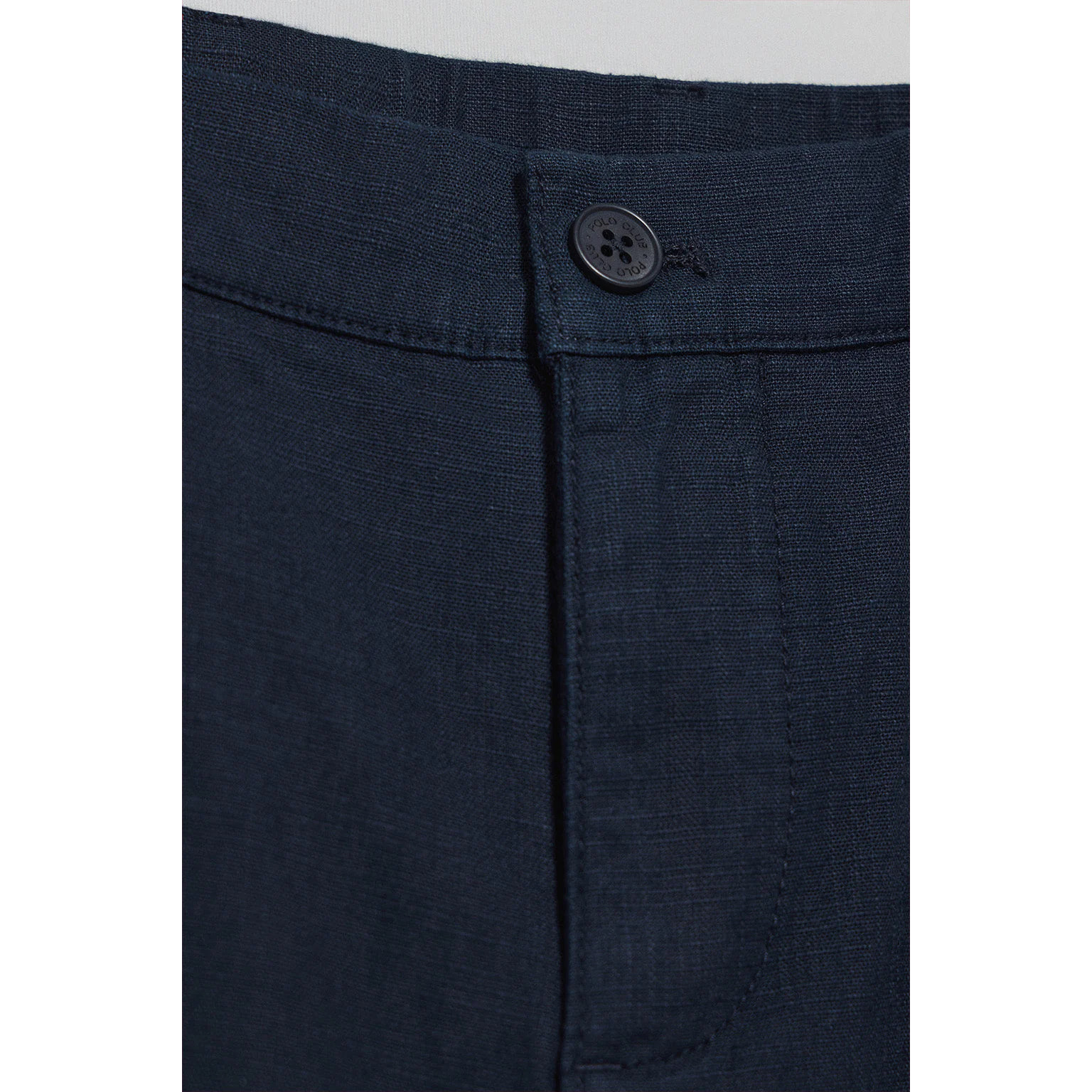 Pantaloni Formentera blu marino con particolari Polo Club