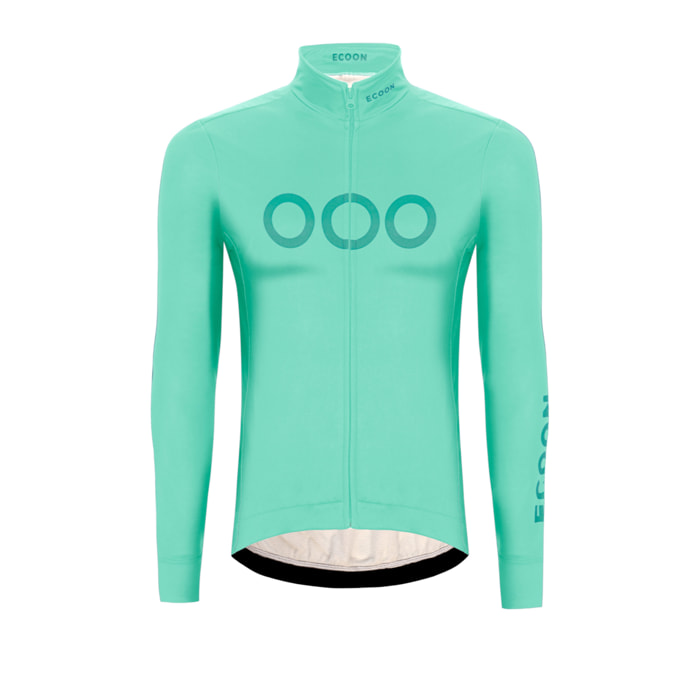 Maglia manica lunga ECOON modello Mont Ventoux nel colore Turchese