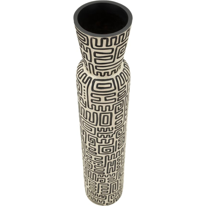 VASO RESINA NAIROBI CM Ø 16X86 (APERTURA CM Ø 12,5)