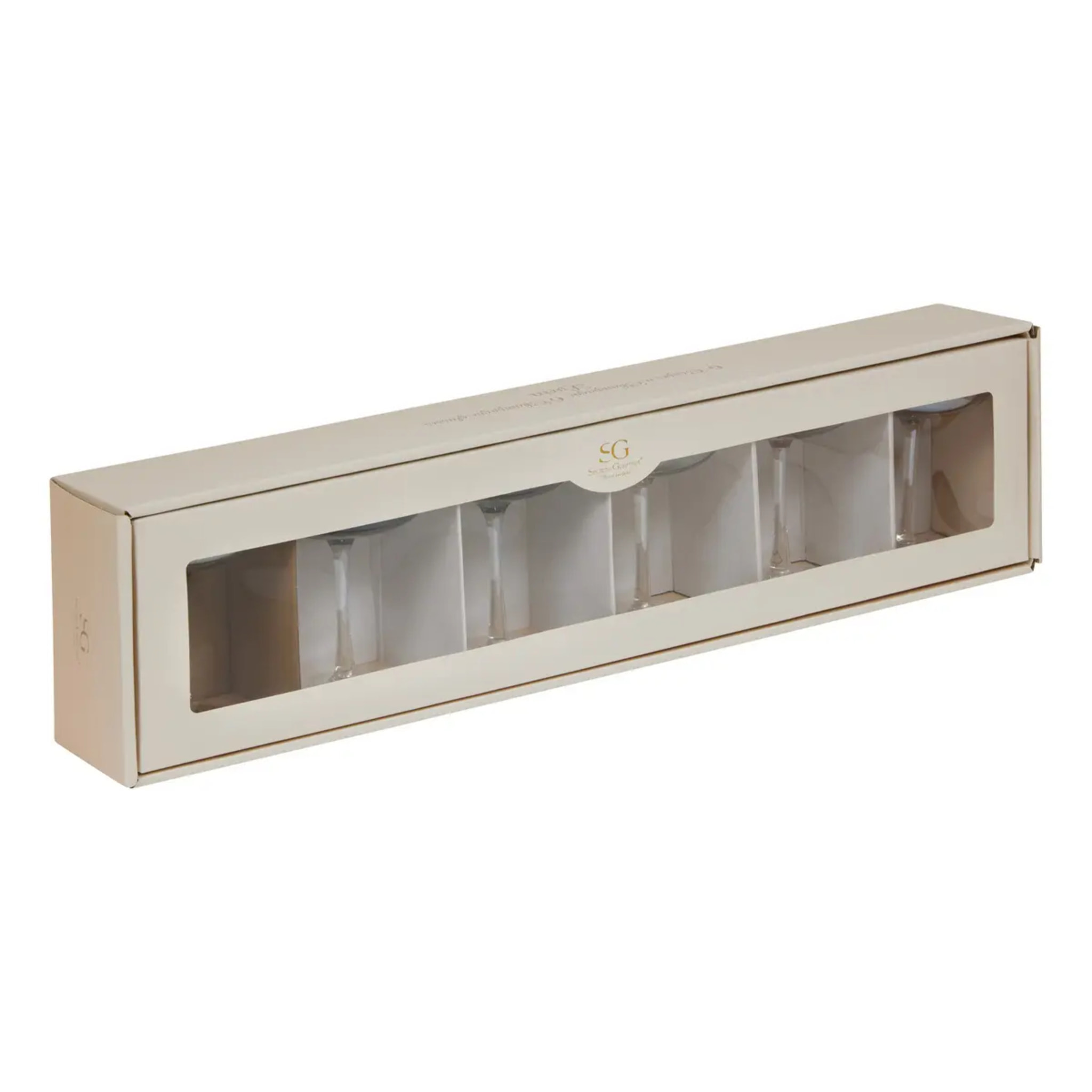 6 coupes de champagne Lucia D10,5xH15cm