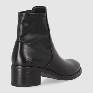 Botines - Negro - Tacón: 5 cm