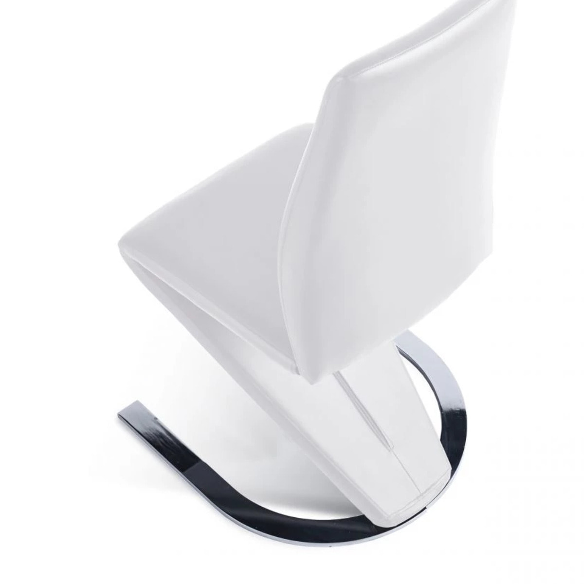 Pack 2 sillas de comedor Rin símil piel Blanco