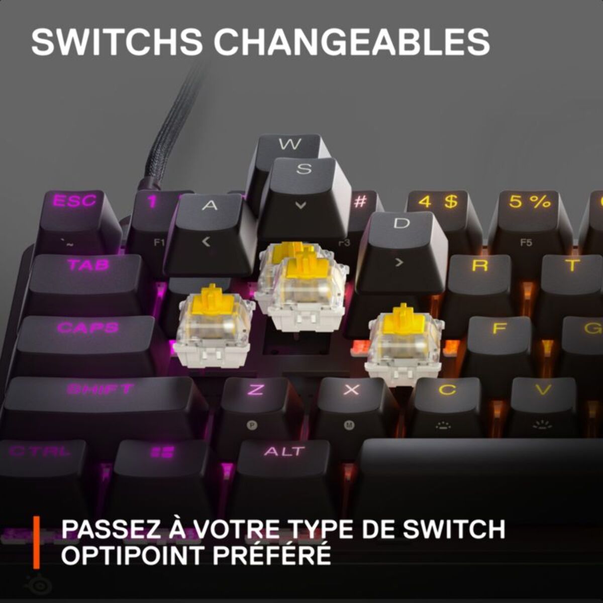 Clavier gamer STEELSERIES Apex 9 TKL