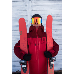 Chaqueta ECOExplorer Jacket Men marca ECOON - rojo/rojo oscuro