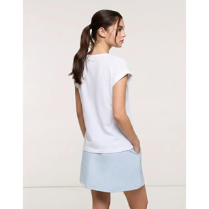 Camiseta Manga Corta Blanca - Ibosen