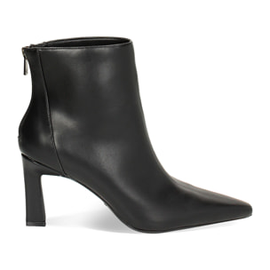 Tronchetto nero, tacco 8,5 cm