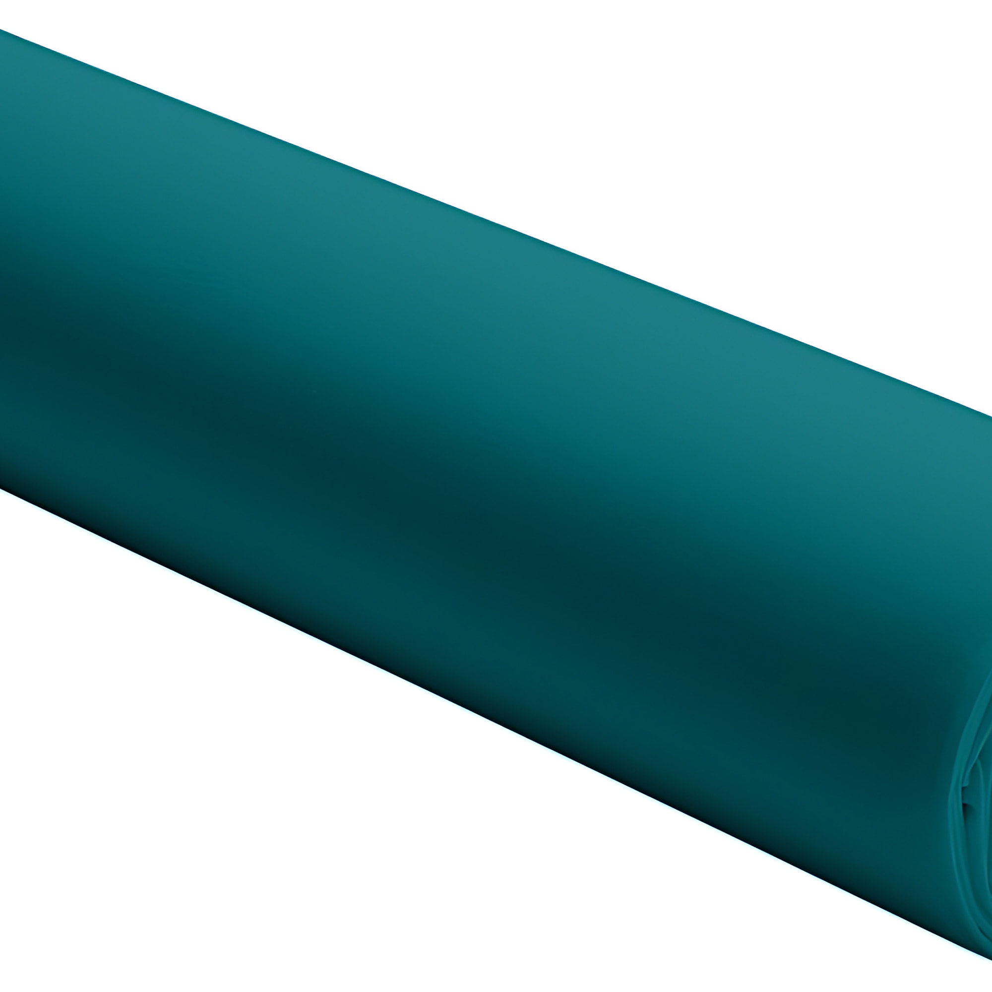 Drap Housse - Bonnet 30cm 100% Percale De Coton Lavé Bleu Canard