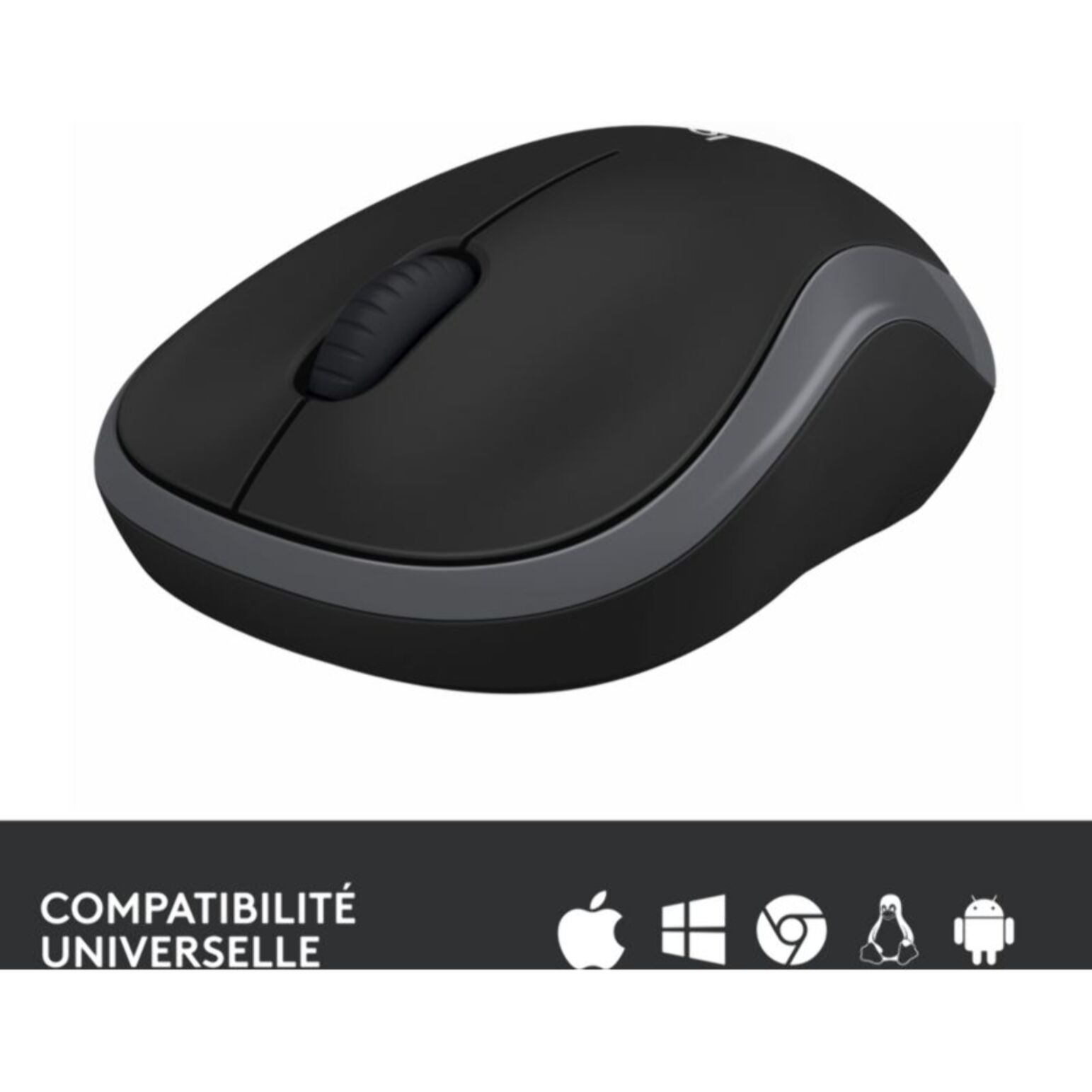 Souris sans fil LOGITECH M185 Swift Grey