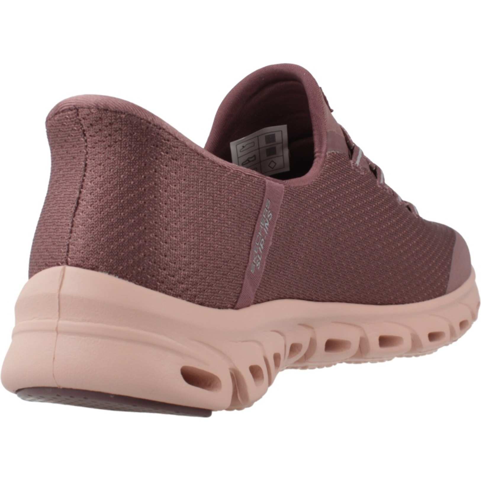 Sneakers De  Mujer Slip-ins Glide Step Vibey Burdeos