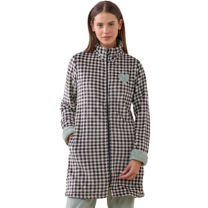 Vestaglia donna maybe in coral con zip Noidinotte