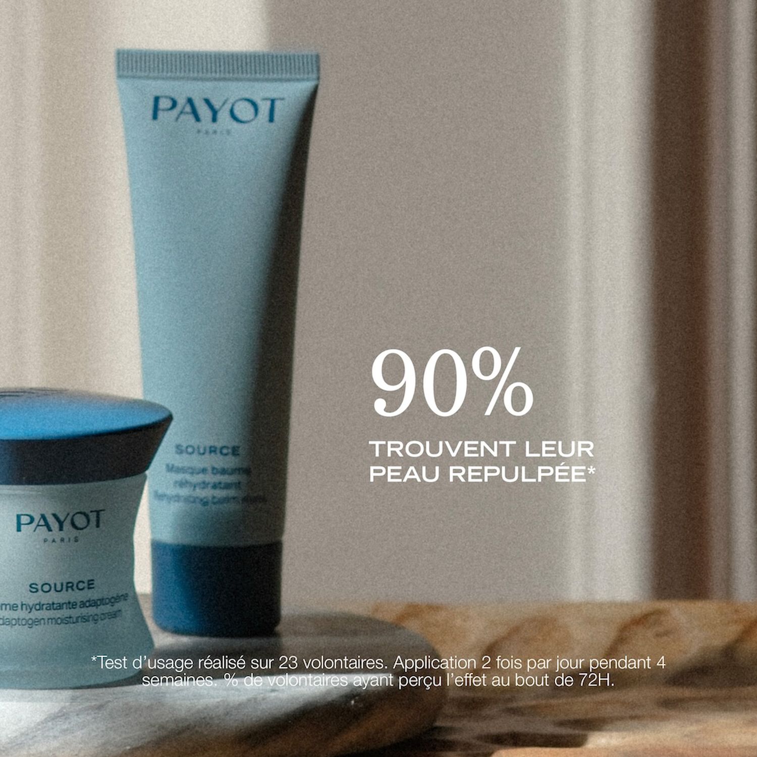 Source - Masque baume réhydratant 50 ml