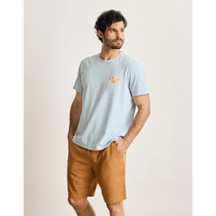 Camiseta Manga Corta Azul - Dusk