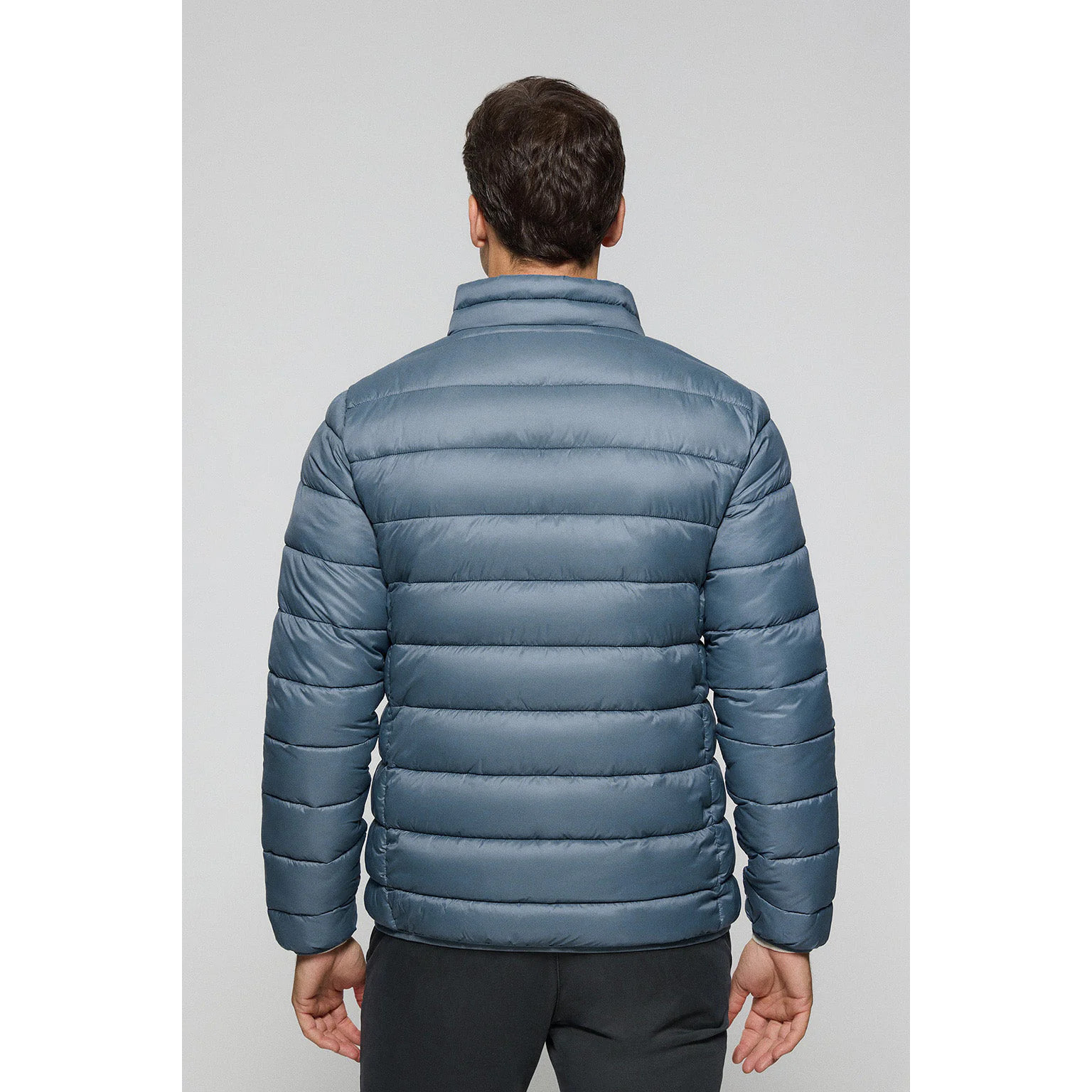 Giacca ultraleggera Chase blu denim a con toppa Rigby Go