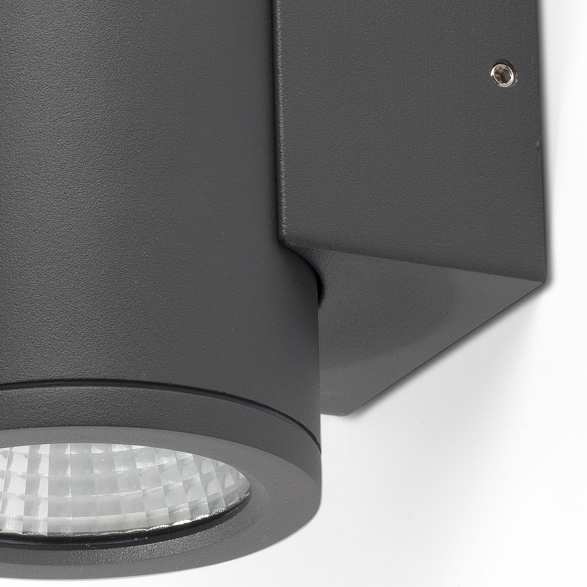 TOND 2L Lampada da parete grigio scuro 2700K