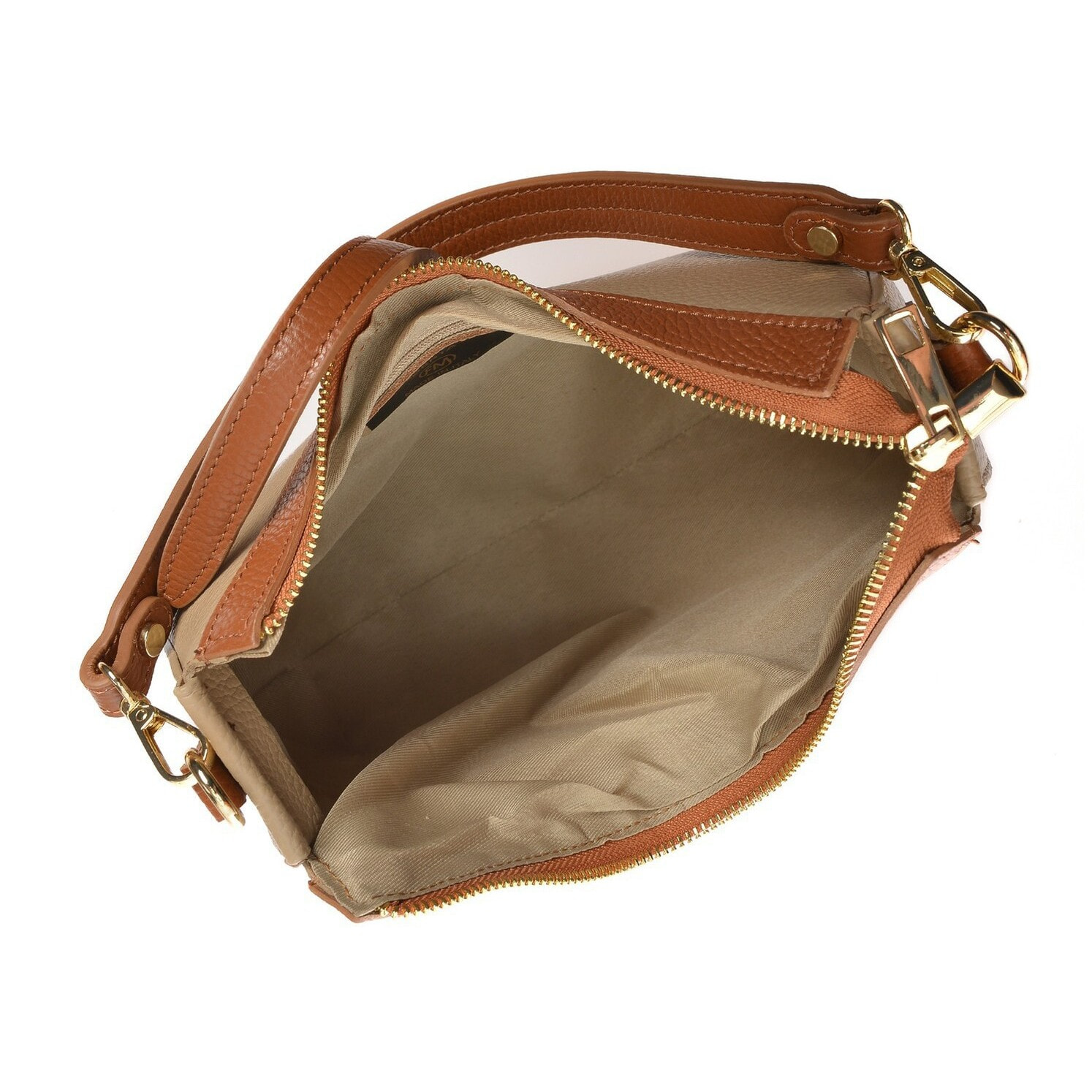 Borsa a spalla Anna Luchini Beige