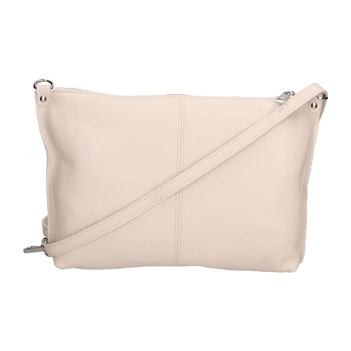 Borsa a spalla da donna - Modello Ginger - Vera pelle - 25.0 x 14.0 x 13.0 cm
