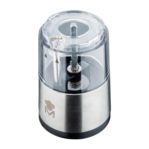 Molinillo de Pimienta eléctrico Ø5,6x22cm en Acero inoxidable FOODIES MasterPRO