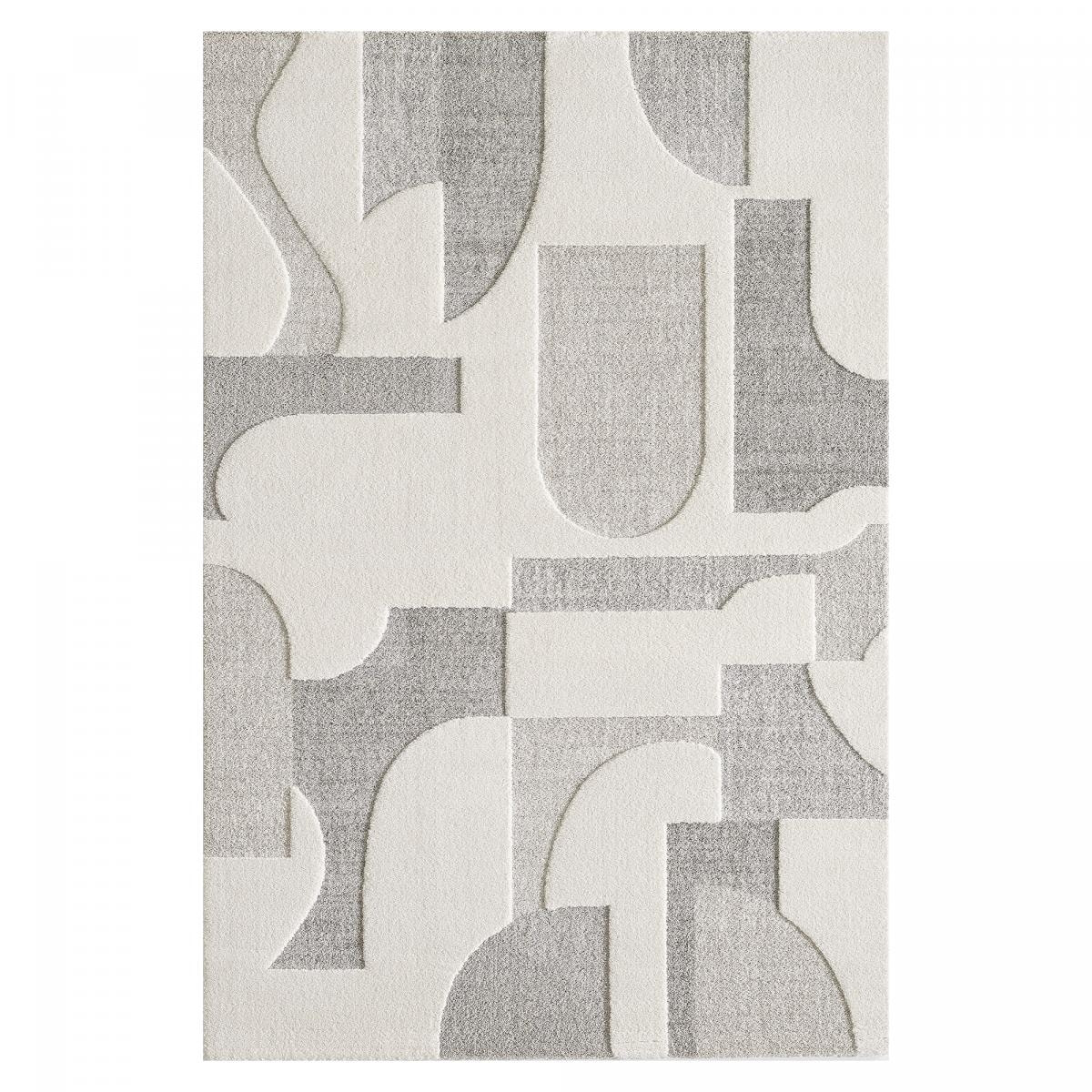 Tapis salon et chambre tissé motif simple FAHI