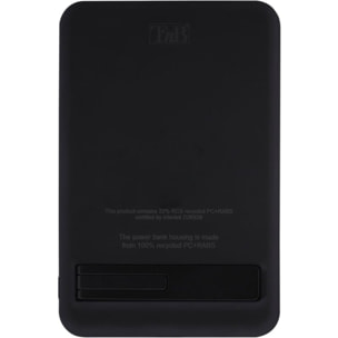 Batterie externe TNB 5000 mAh MagSafe fonction stand noir