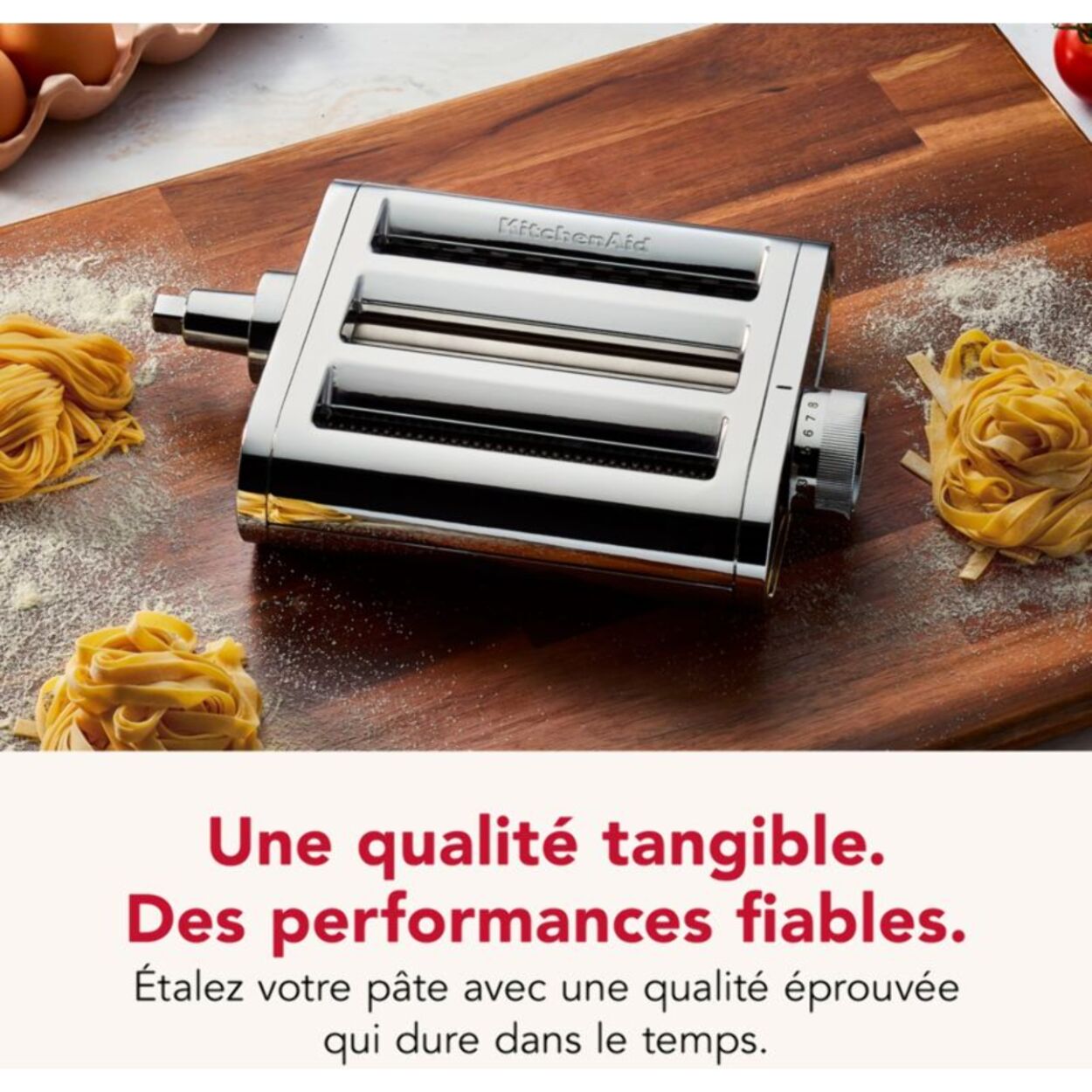 Kit pour pâtes fraîches KITCHENAID PATES 3 EN 1 METAL 5KSM3MPA