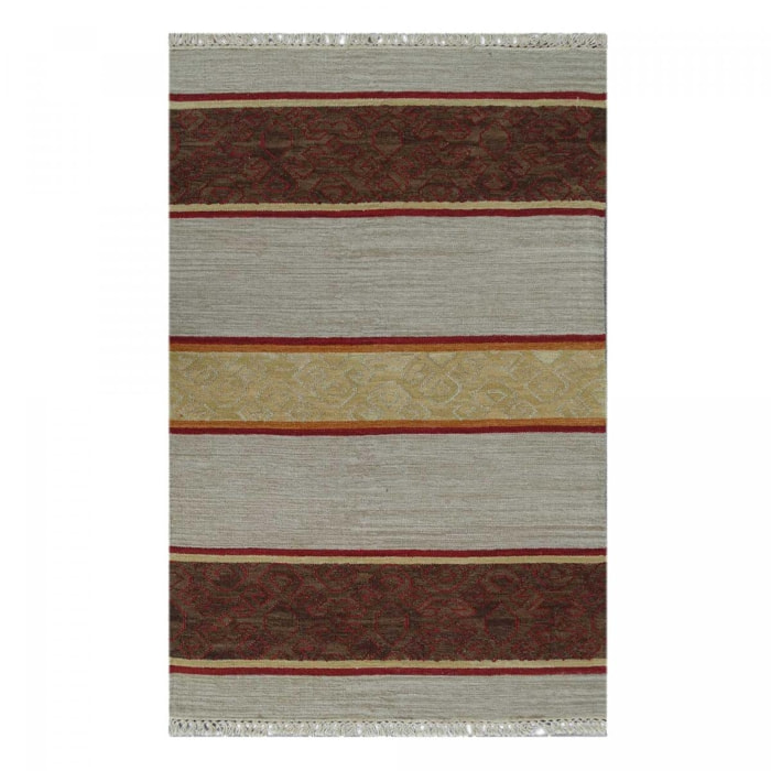 Tapis kilim fait main en laine MADI