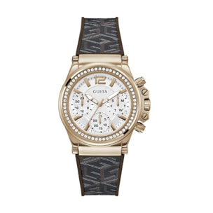 Reloj Guess GW0621L5 Mujer Analogico Cuarzo con Correa de Silicona