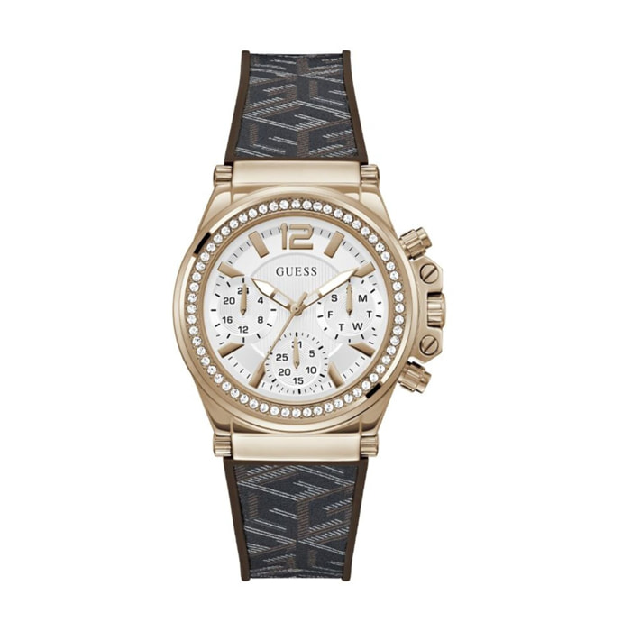 Reloj Guess GW0621L5 Mujer Analogico Cuarzo con Correa de Silicona