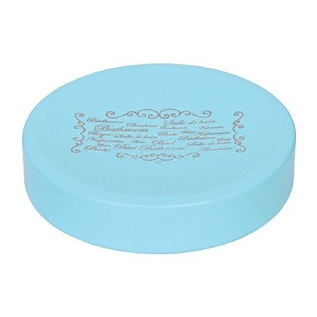 Porte Savon Acier CHARME Bleu MSV