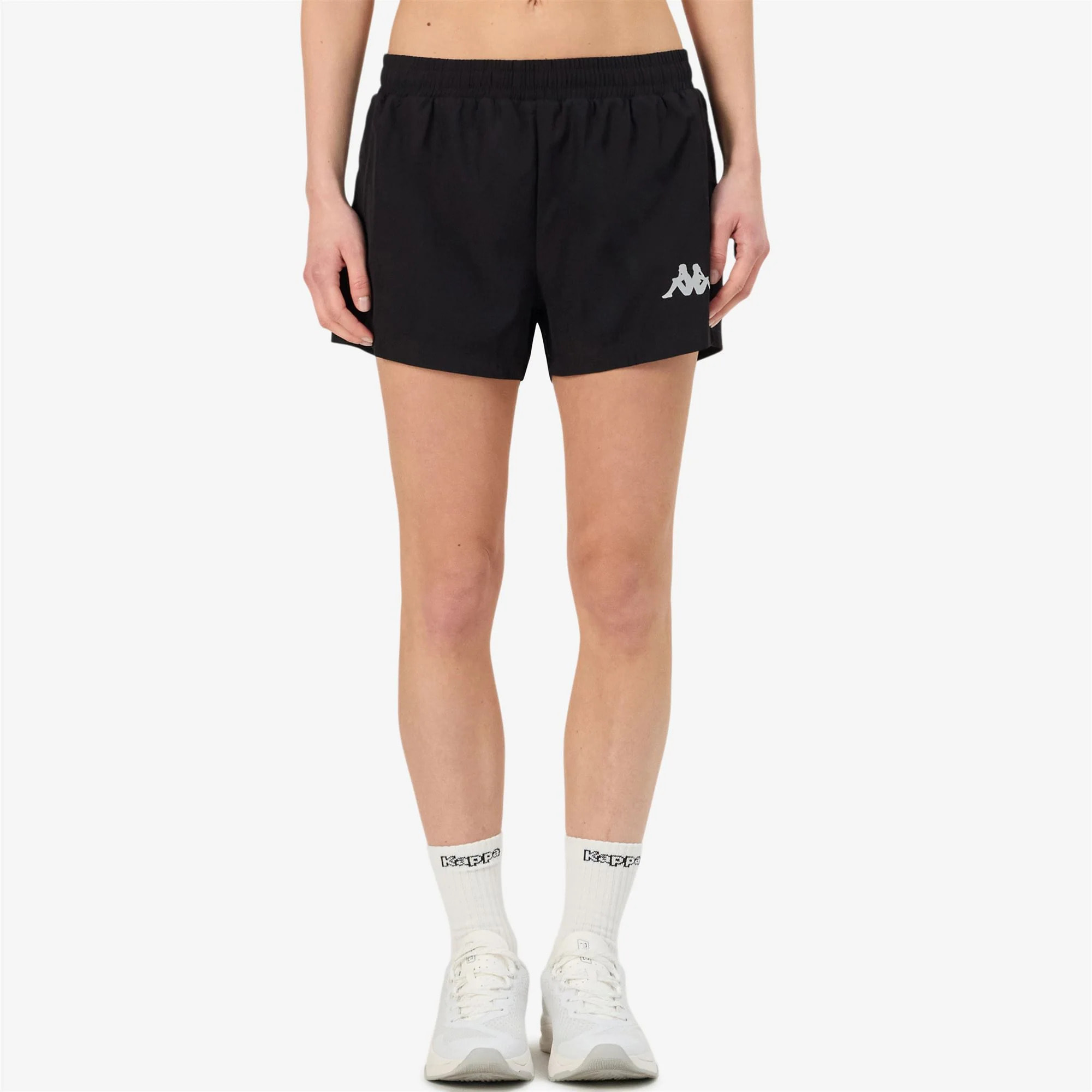 Kappa - Pantaloni Corti Donna Nero - Kombat Run Fesab