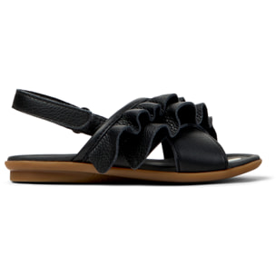 Sandalias - CAMPER Right Kids Twins - Negro - Cuero liso