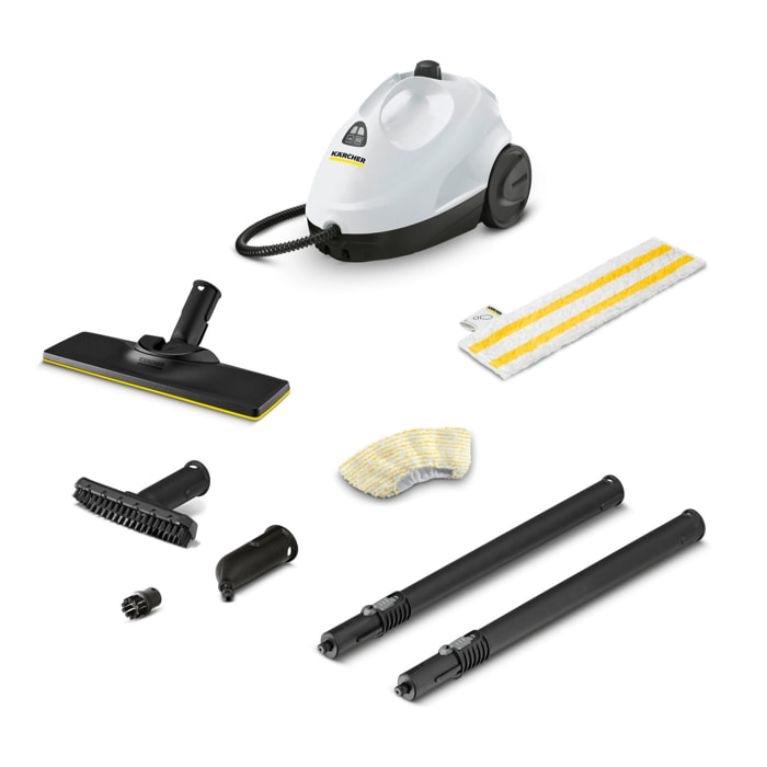 Nettoyeur vapeur Karcher SC 2 EasyFix *EU - Pression 3.2 bar- Débit vapeur 30 g/min- Temps de chauffe 3 min