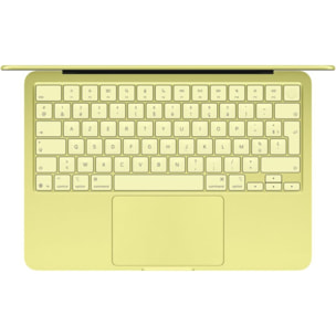 Ordinateur Apple MACBOOK Neo Puce A18 Pro CPU 6 / GPU 5 coeurs Mémoire RAM 8Go Stockage 512Go SSD Jaune agrume avec Touch ID