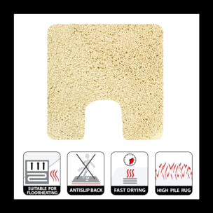 Tapis de bain Microfibre HIGHLAND Jaune Clair Spirella