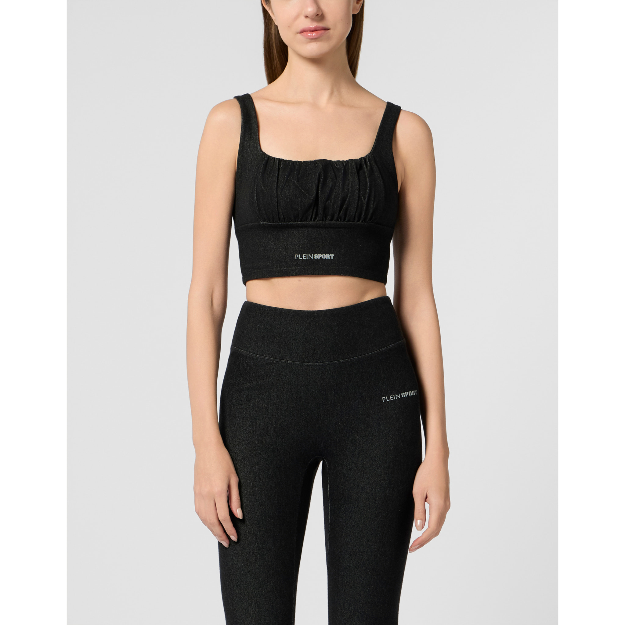 PLEIN SPORT Top Denim Touch PS