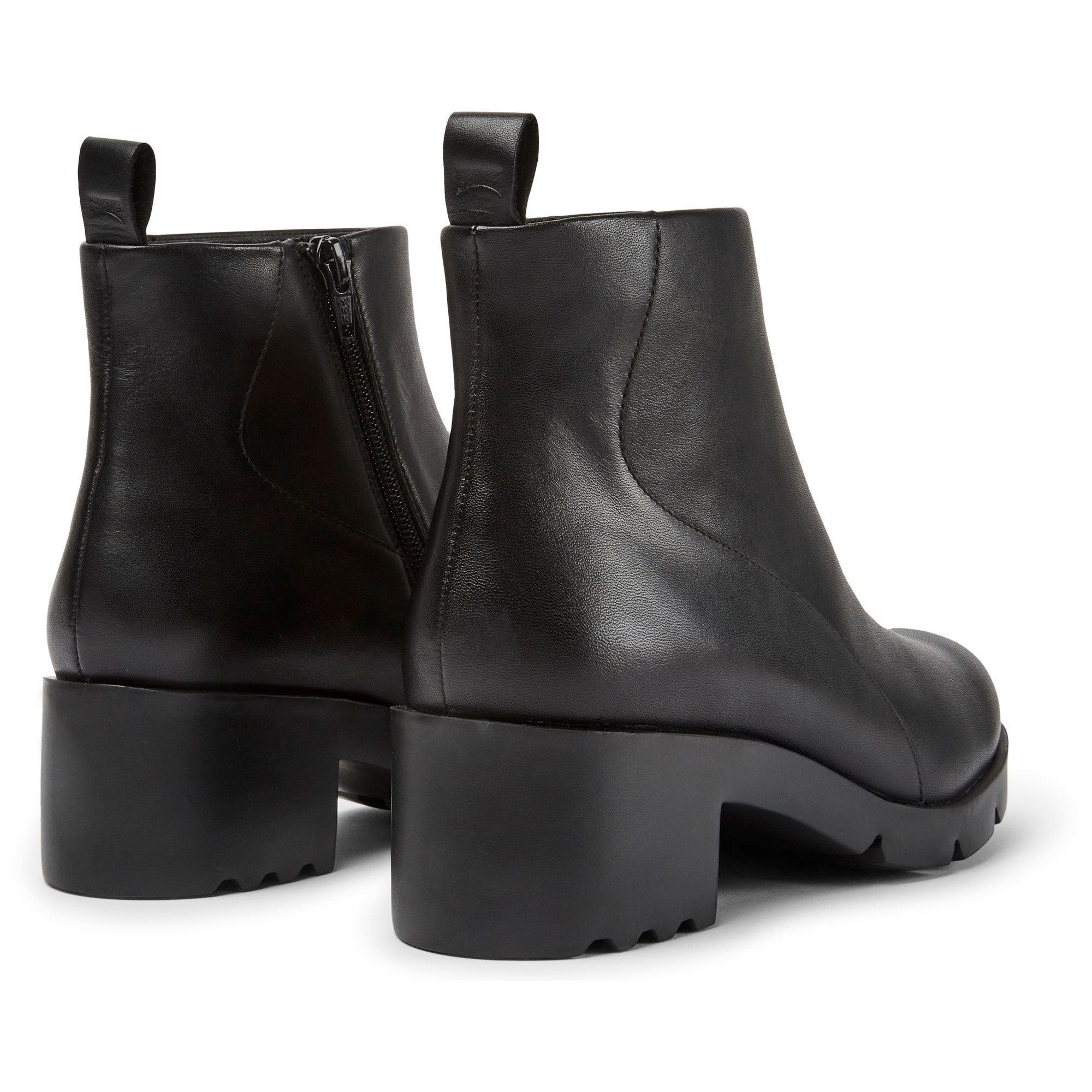 Botines - CAMPER Wanda - Negro - Cuero liso