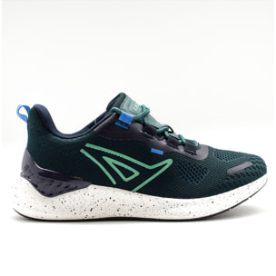 Scarpe da running DRILLED verde acqua scuro