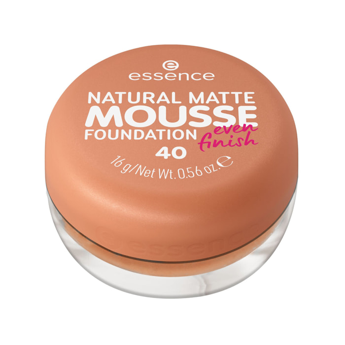 Natural Matte Mousse - Fond de teint mousse fini naturel