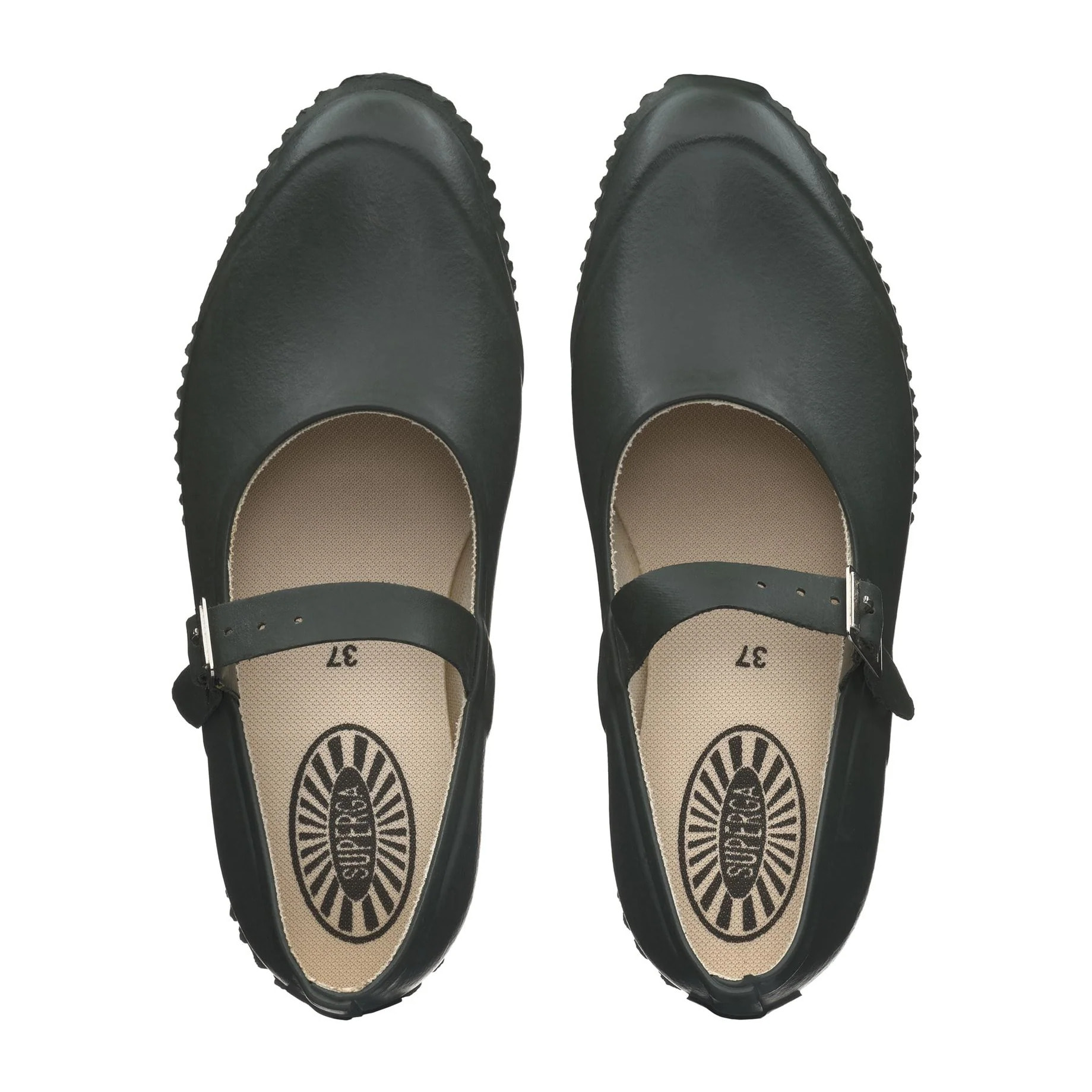 Superga - Ballerine Donna Verde - 803 RUBBER MARY JANE
