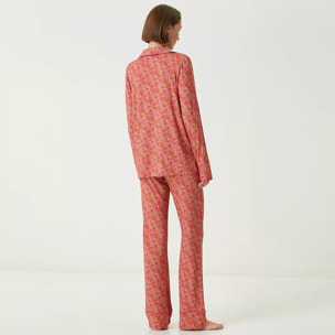 Pantalon Sous-bois framboise