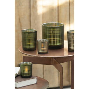 J-Line photophore Rectangles - verre - vert - medium - 2 pcs