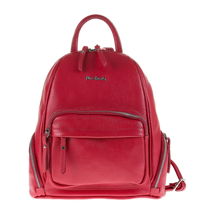 Zaino da donna in pelle Made in Italy - Modello Lunaria Pro - Casual - 28.0 x 31.0 x 14.0 cm