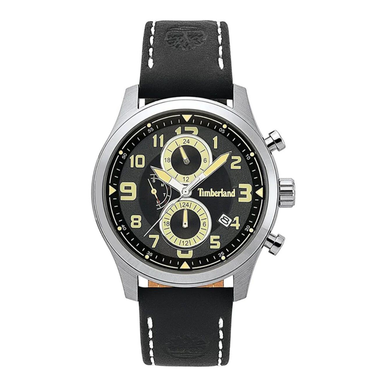 Reloj Timberland TBL.15357JS-02 Hombre Analogico Cuarzo con Correa de Cuero